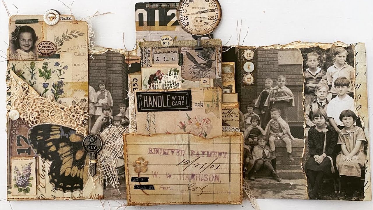 Accordion Folio | Tim Holtz idea-ology 2022 | Flip Through