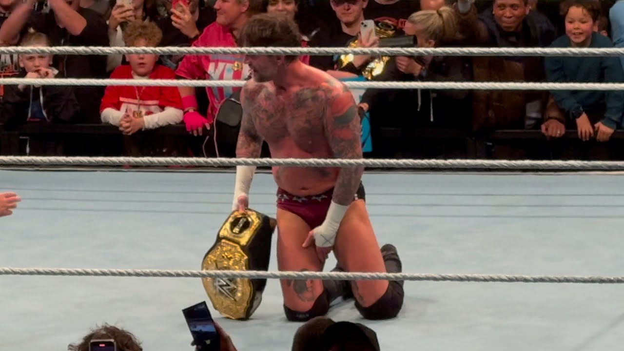 CM Punk vs Gunther FULL MATCH - #WWE Amsterdam 2025