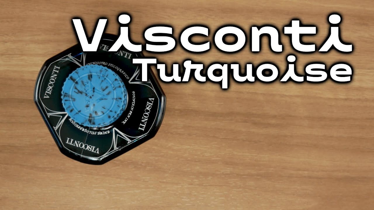 Visconti Turquoise | Turquoise Ink Shouldn't Have Me THIS Conflicted!!!