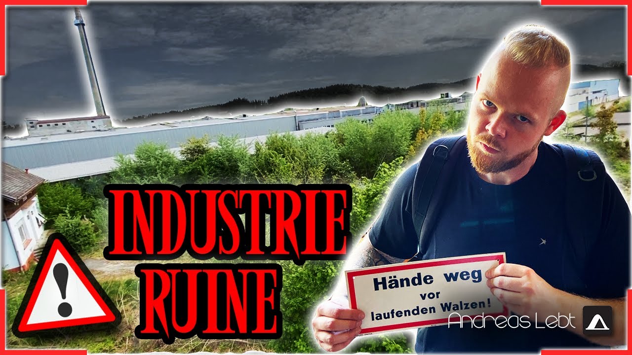 RIESIGE INDUSTRIE-RUINE GEFUNDEN - Wir m&uuml;ssen uns verstecken! 🥵 - Lost Places | Andreas Lebt