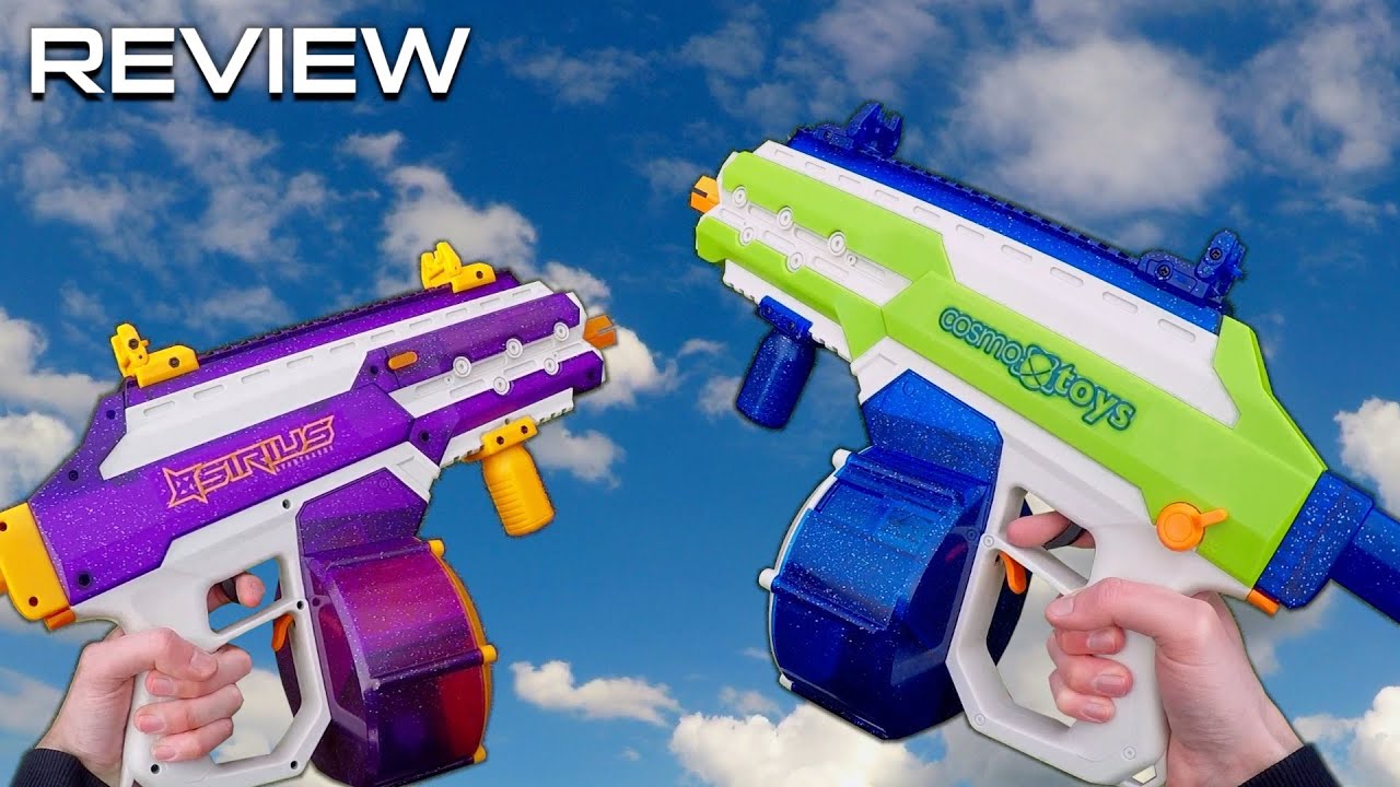 Sirius Gel Blaster -- Unboxing and Review (CosmoxToys)