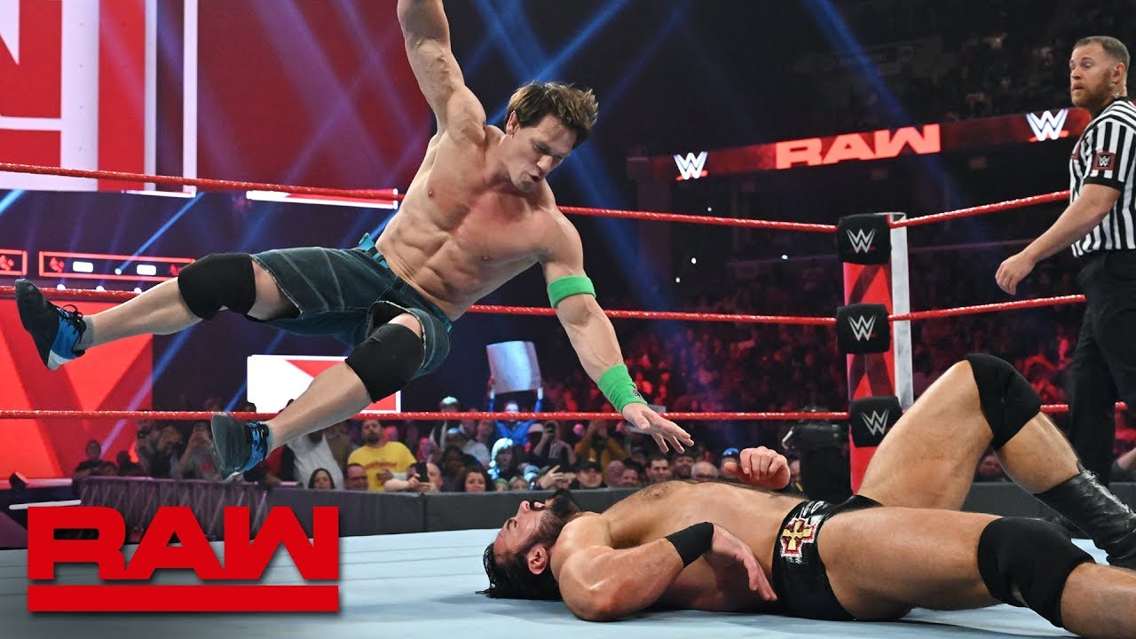 Cena vs. B&aacute;lor vs. McIntyre vs. Corbin - Winner faces Lesnar at Royal Rumble: Raw, Jan. 14, 2019