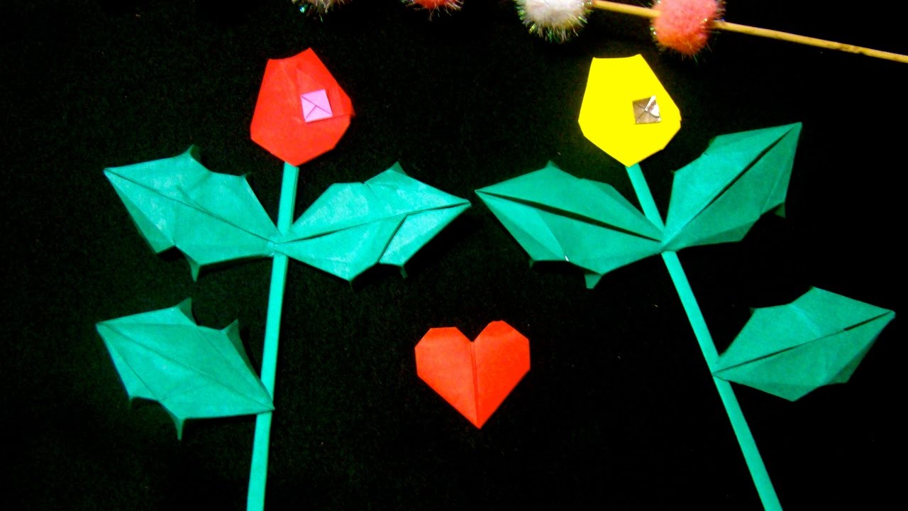Origami Maniacs 234: San Valentine's Rose