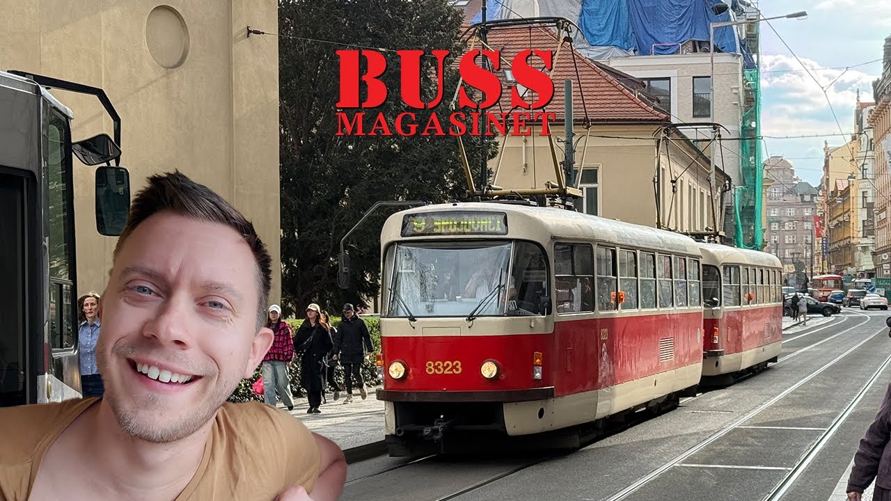 Trying out public transport in PRAGUE