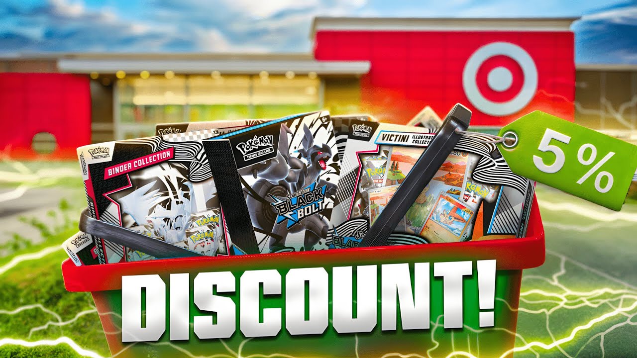 Finding DISCOUNTED Pokémon Packs in Target! Can We Profit?