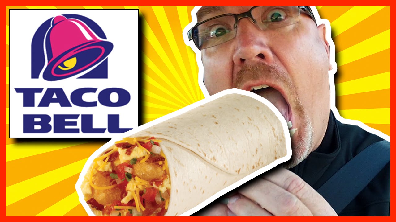 Taco Bell Breakfast Review - Grande Scrambler Steak Burrito & Drive Thru Experience