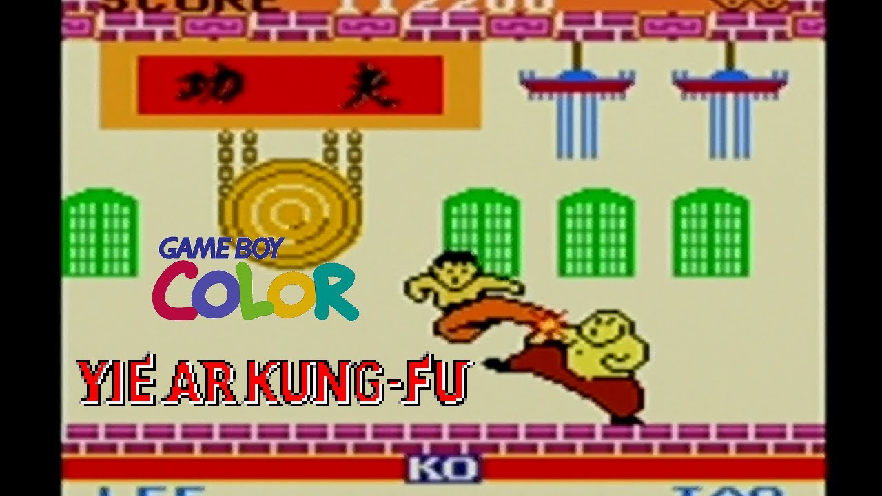 Yie Ar Kung-Fu playthrough (Game Boy Color) (1CC)