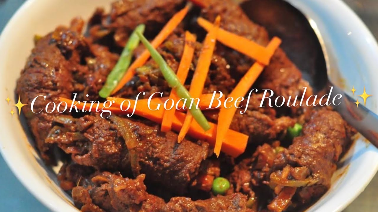 Goan Flavours Begin Here!! 🪄| Beef Roulade |First Vlog
