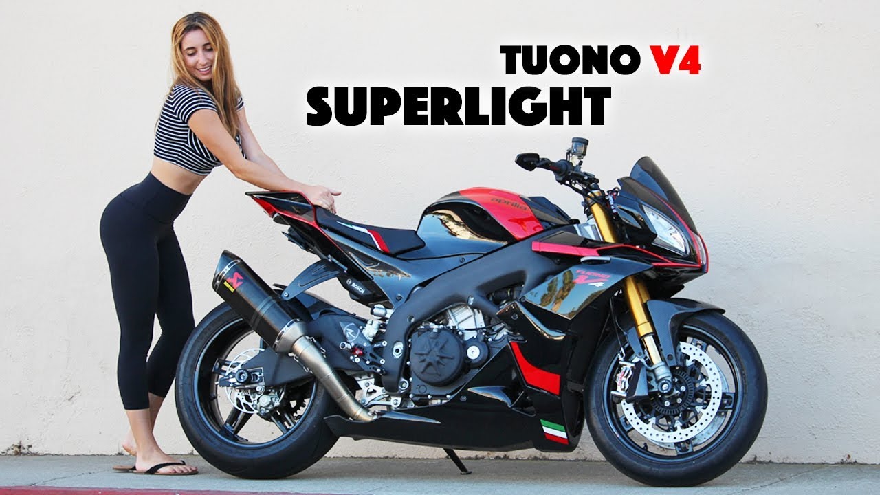 The Worlds Lightest and Fastest Aprilia Tuono!!!
