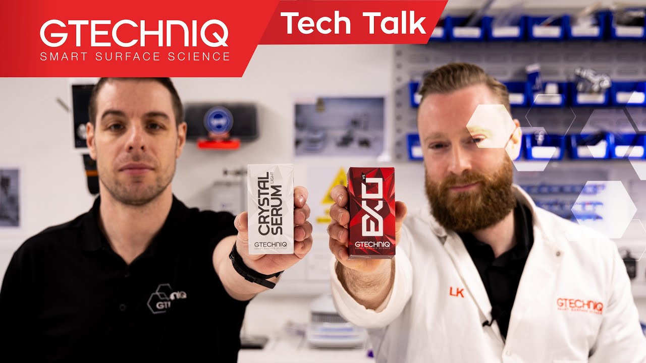 Tech Talk - Crystal Serum Light and EXOv5. Why a two-coating system is better than one.