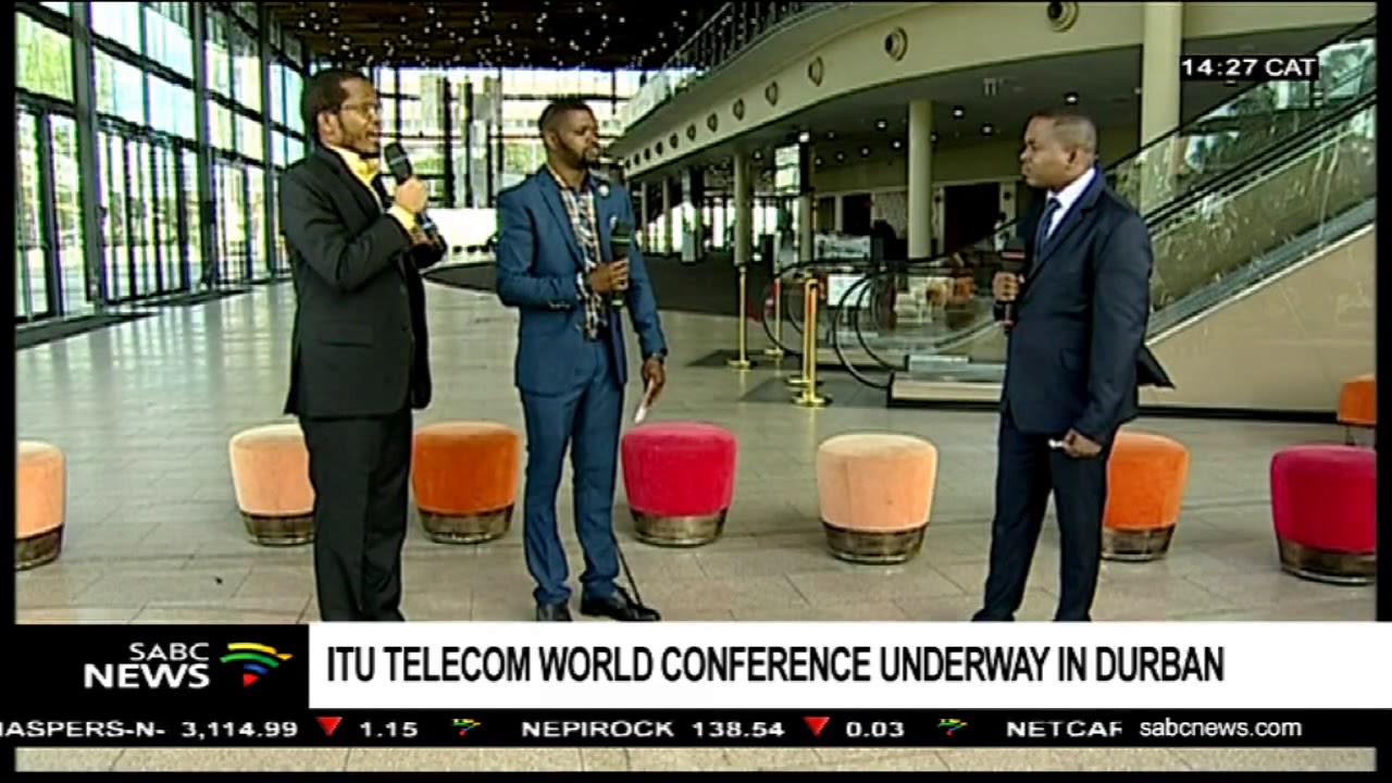 MTN SA CEO Motsa, Innovator Nkoloma on ITU Telecom World 2018