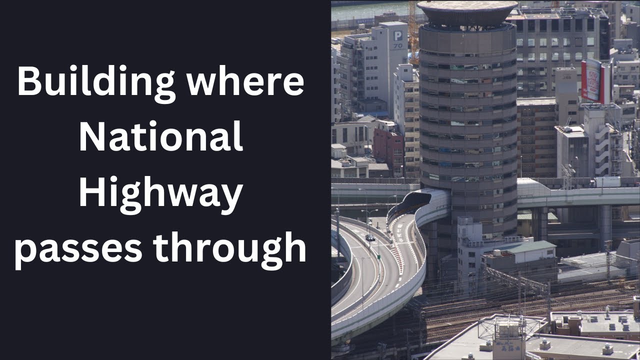 A building where national highway passes through || Gate Tower Building