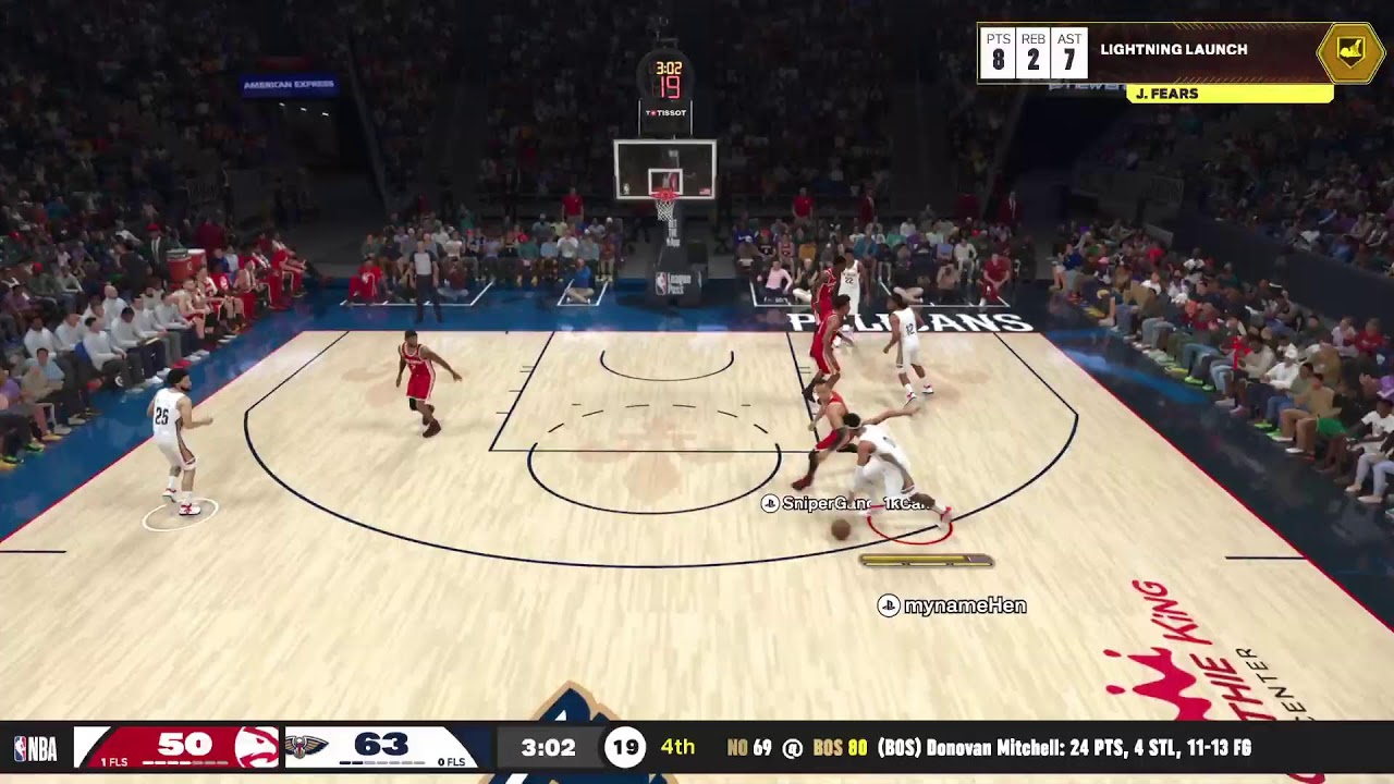 Pelicans v Hawks