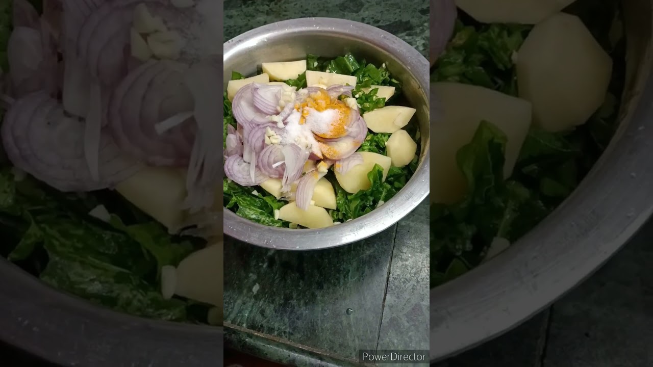 Aloo Palak recipe | Very easy and quick recipe | #aloopalaksabji