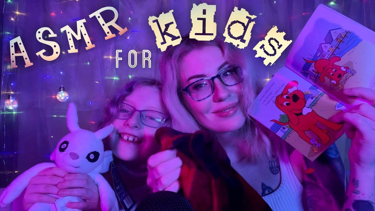 АСМР для ДЕТЕЙ 💜 (и тех, кому нужно поспать)