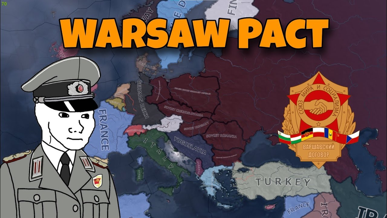 What if the Warsaw Pact existed in 1936? | Hoi4 Timelapse
