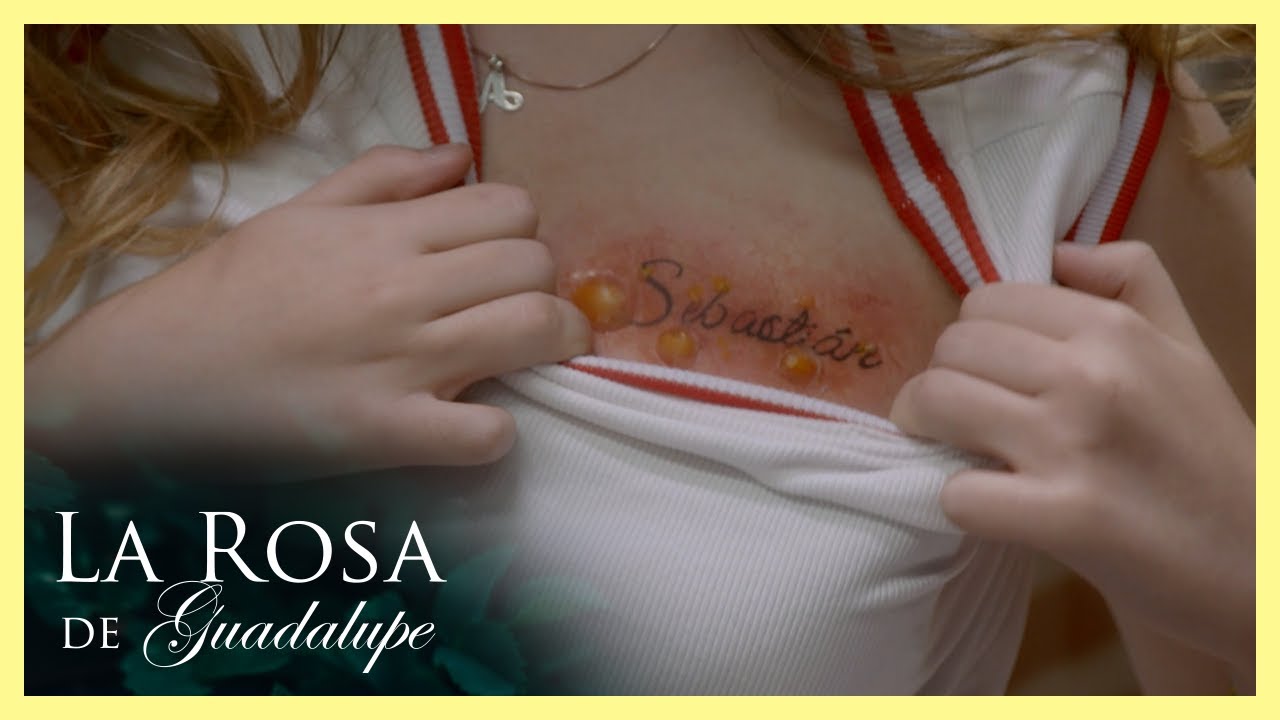 Alondra sufre de una infección en el tatuaje | La Rosa de Guadalupe 3/4 | La apuesta