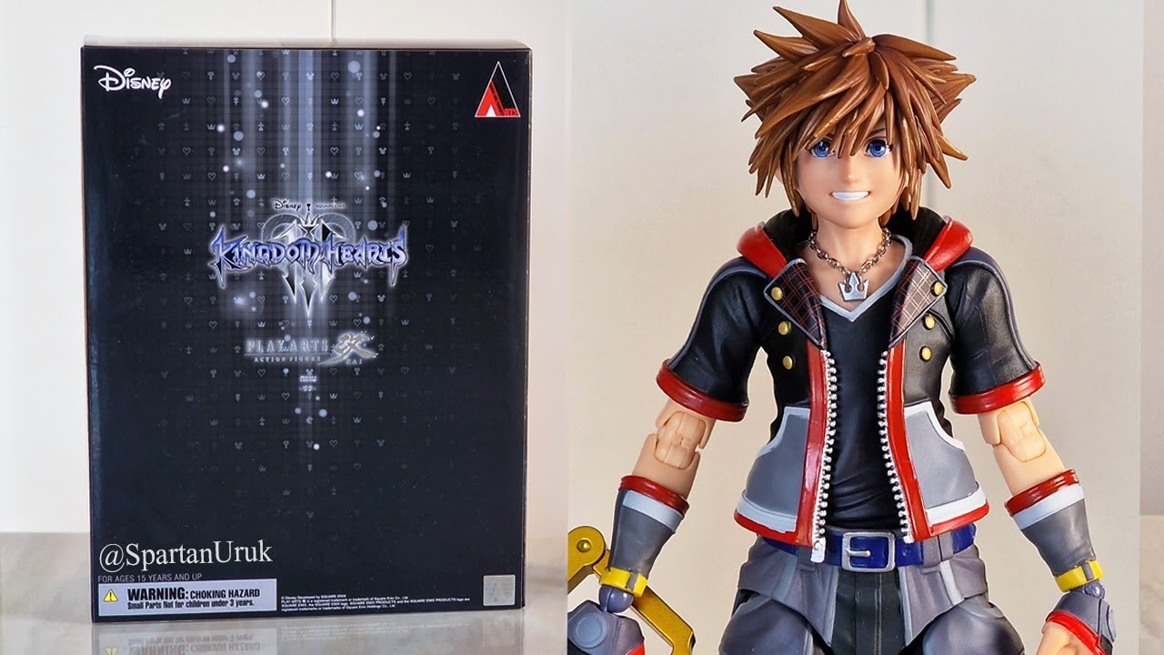 Play Arts Kai Kingdom Hearts 3 Deluxe Sora Figure Review