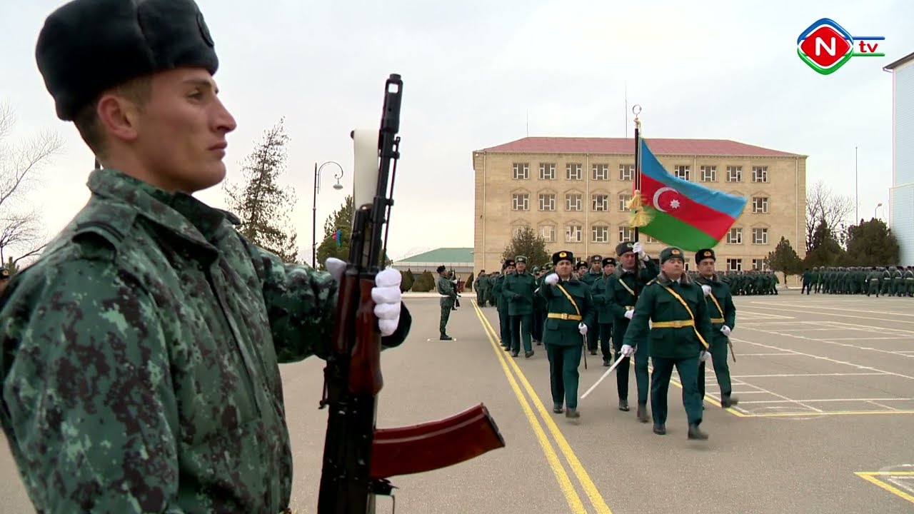 Naxçıvanda gənc sərhədçilər and içib