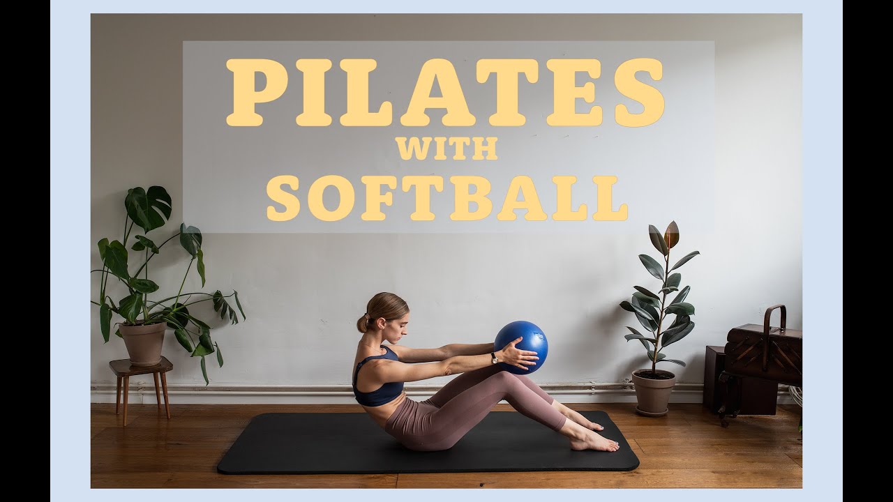 FULL PILATES CLASS WITH SOFTBALL | TOTAL BODY TRAINING | Warm up & Cool down included (20 min)