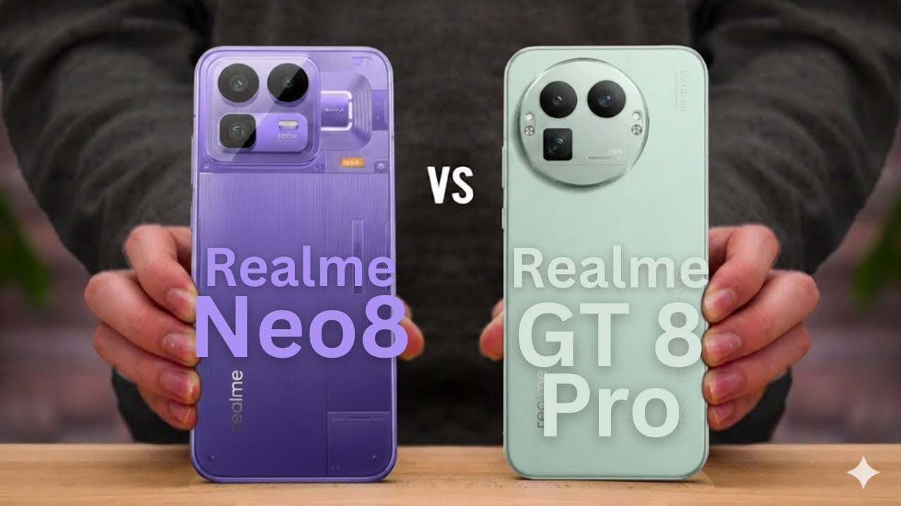 Realme Neo8 vs Realme GT 8 Pro