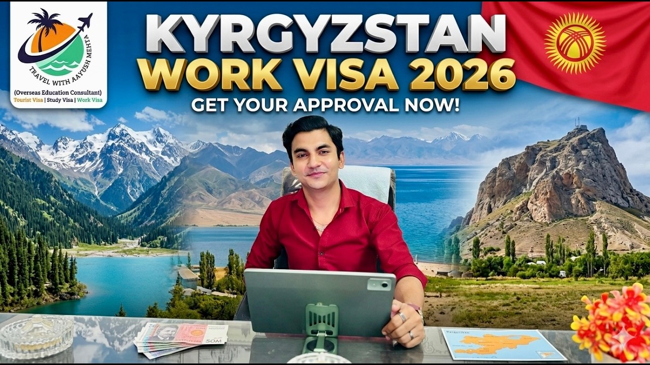 JOBS IN KYRGYZSTAN 🇰🇬 | GENERAL WORKER | KYRGYZSTAN WORK VISA 2026 | ACCOMMODATION & FOOD FREE