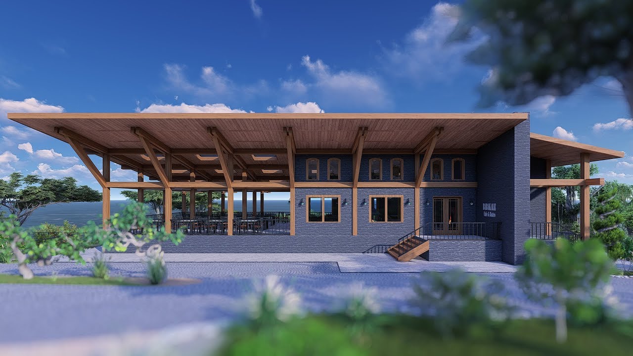 Babakale Cafe Bistro and Beach Design Visualisations