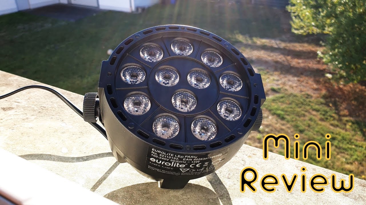 Eurolite PARty TCL Spot - Mini Review
