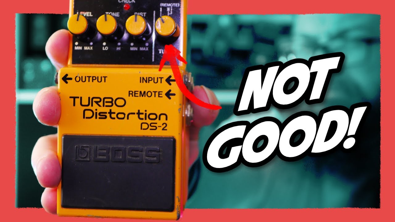 This feature on the Boss DS-2 Turbo Distortion SUCKS!