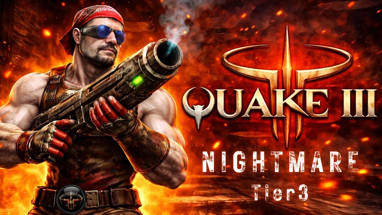 Quake 3 Arena – Tier 3 – NIGHTMARE-ben nincs kegyelem!
