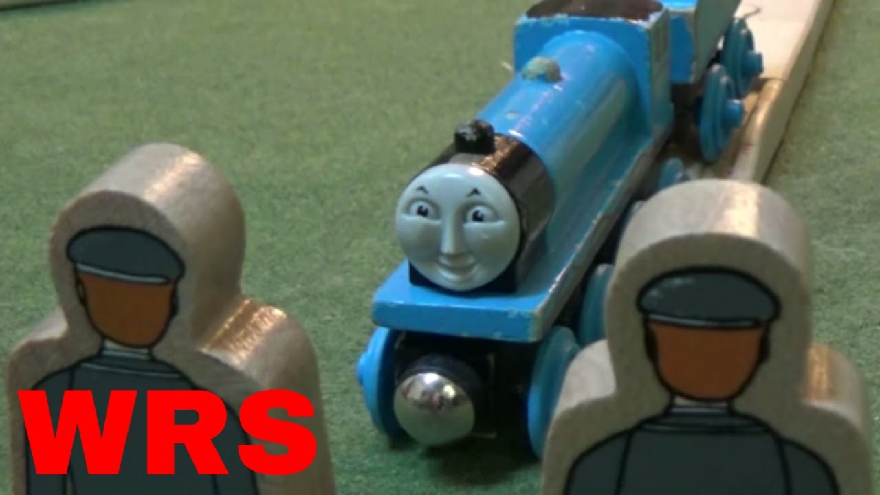 Gordon Takes A Dip Remake Video - Off the Rails Remake - WoodenRailwayStudio