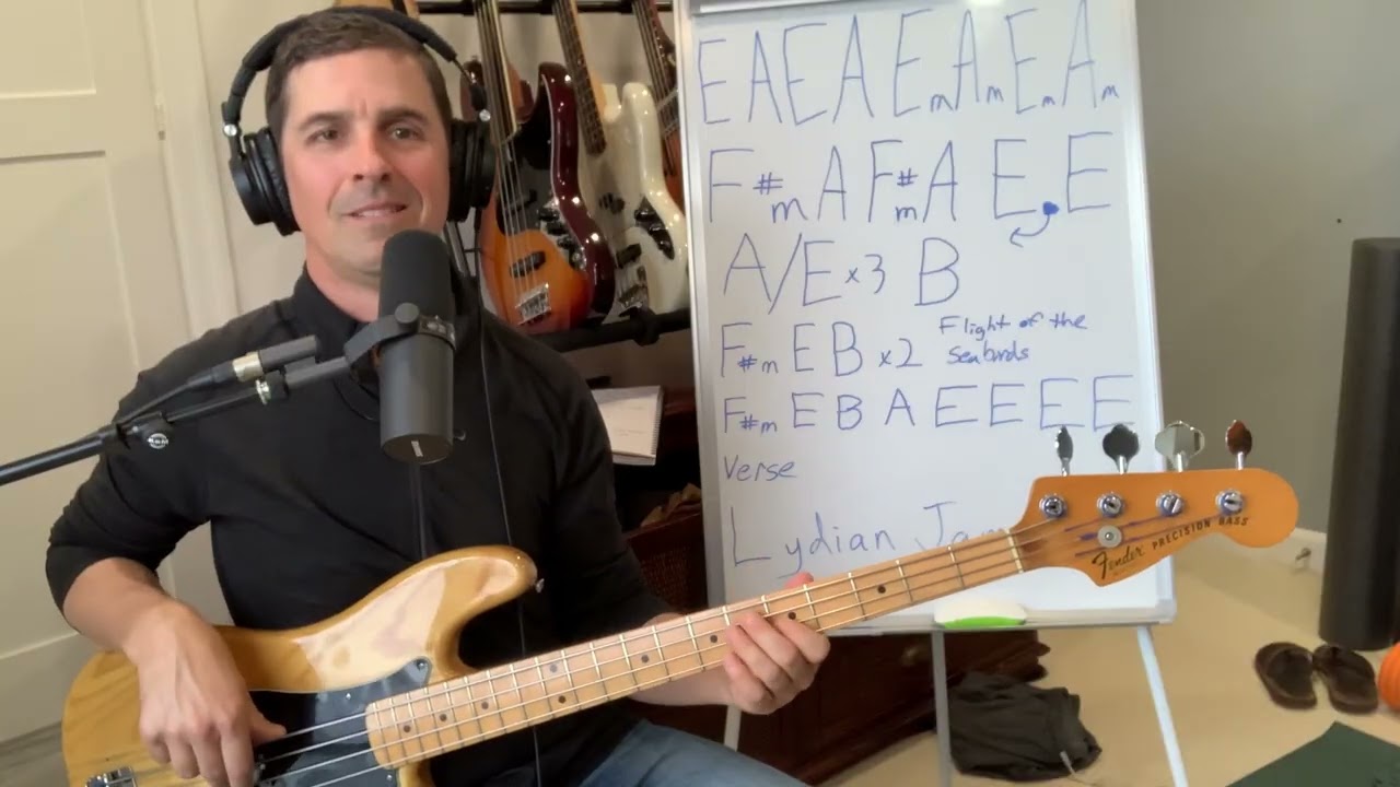 Cassidy Bass Lesson! Grateful Dead - Without a Net 🙏❤️🤠