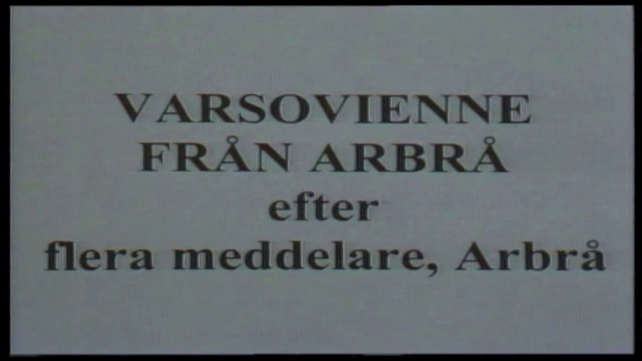 Varsovienne från Arbrå