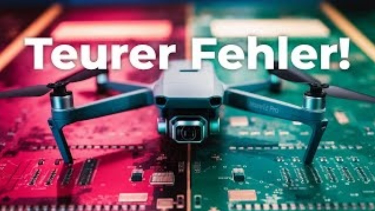 CRASH! Sichtsensor Tot? - DJI Mavic 2 Pro Reparatur