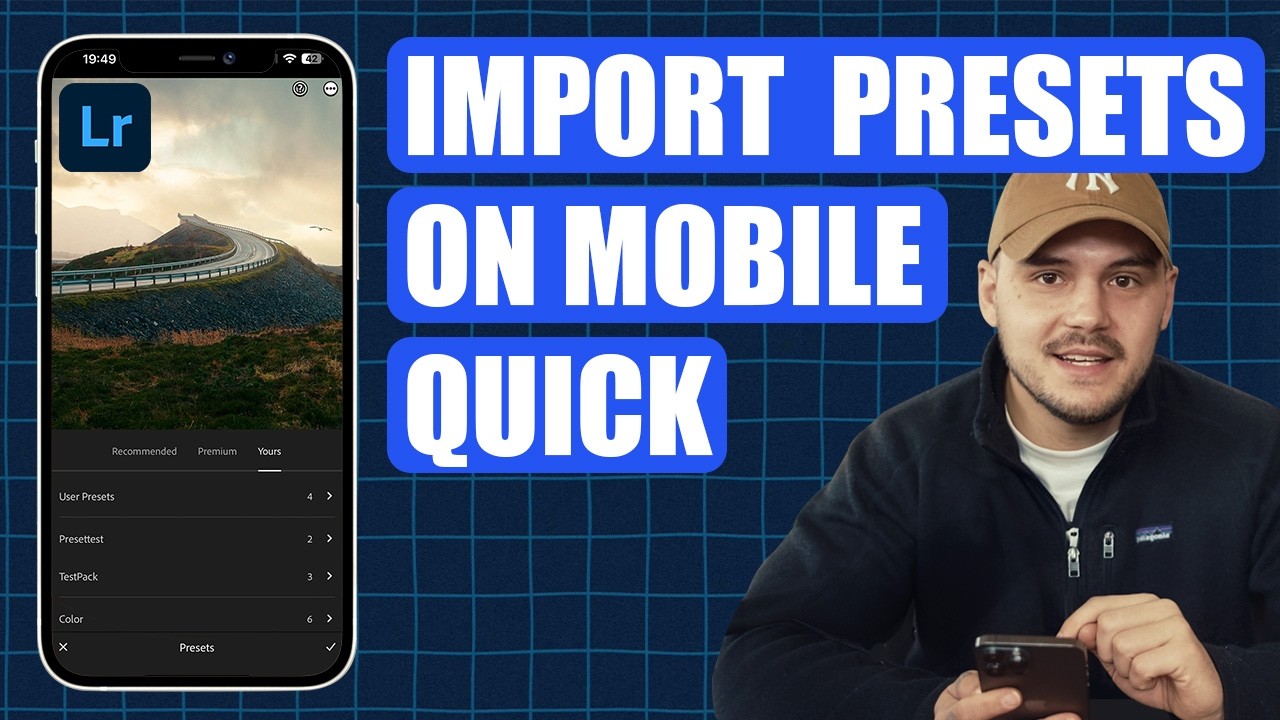 Как импортировать пресеты в Lightroom Mobile | DNG и XMP