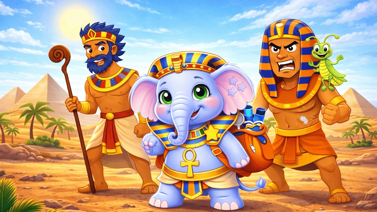 פסח לילדים ⚱️ | סיפור יציאת מצרים 🏃‍♂️  | עזרו למשה ובני ישראל לצאת ממצרים! 🌊