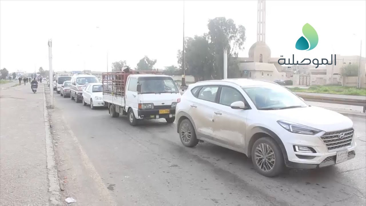 جسر الموصل الرابع يشهد ازدحامات مرورية خانقة ومطالبات باعمار الجسور للتخفيف من معاناة الاهالي