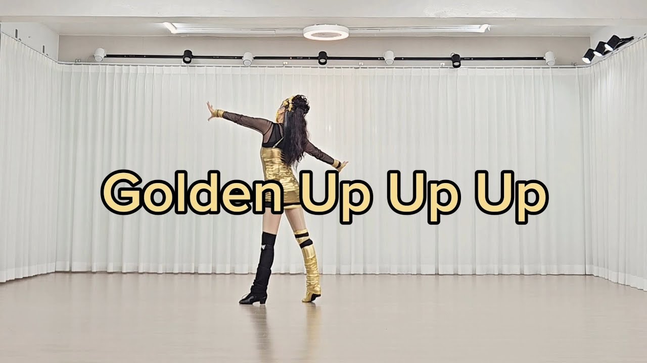 [중급] Golden Up Up Up Linedance/Intermediate/골든업업업 라인댄스/할미라인댄스 