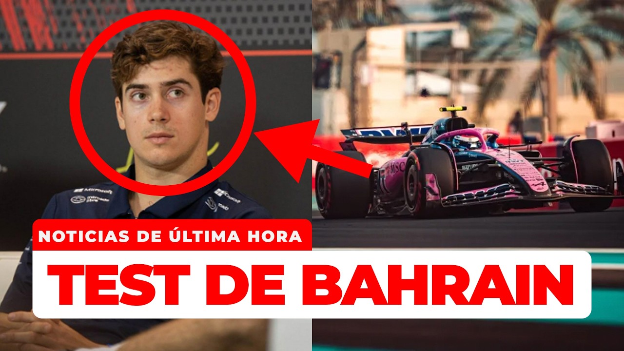 Lo que Colapinto Dijo en Voz Baja Después del Test de Bahrain  Y la Verdad Técnica que Nadie Conectó