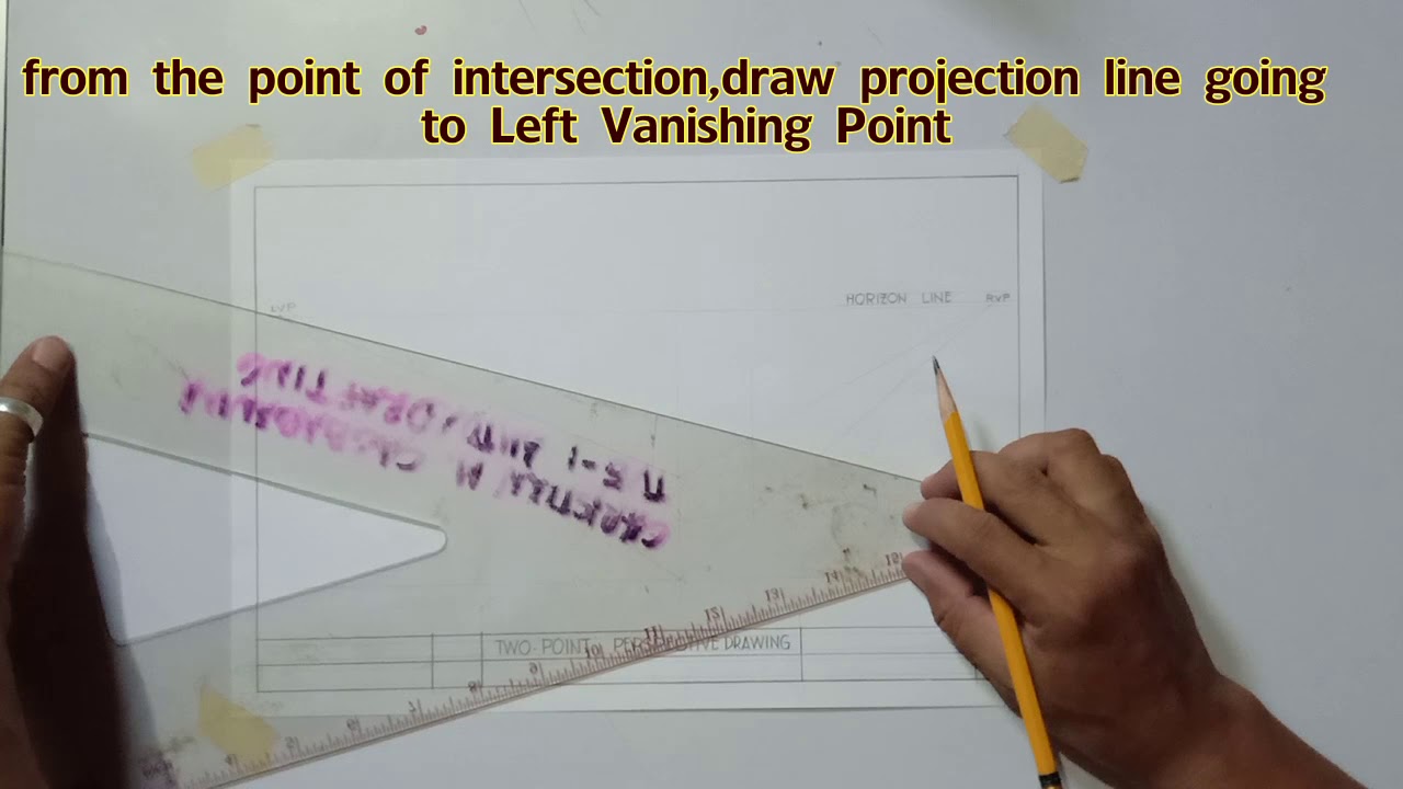 Perspective Drawing(Two-Point Perspective)