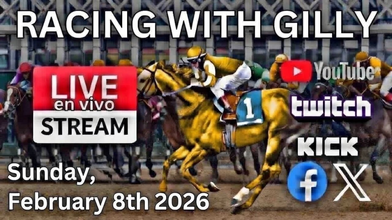 LIVE Horse Racing | Gulfstream Park | Tampa Bay Downs | Oaklawn Park | Santa Anita | en vivo!