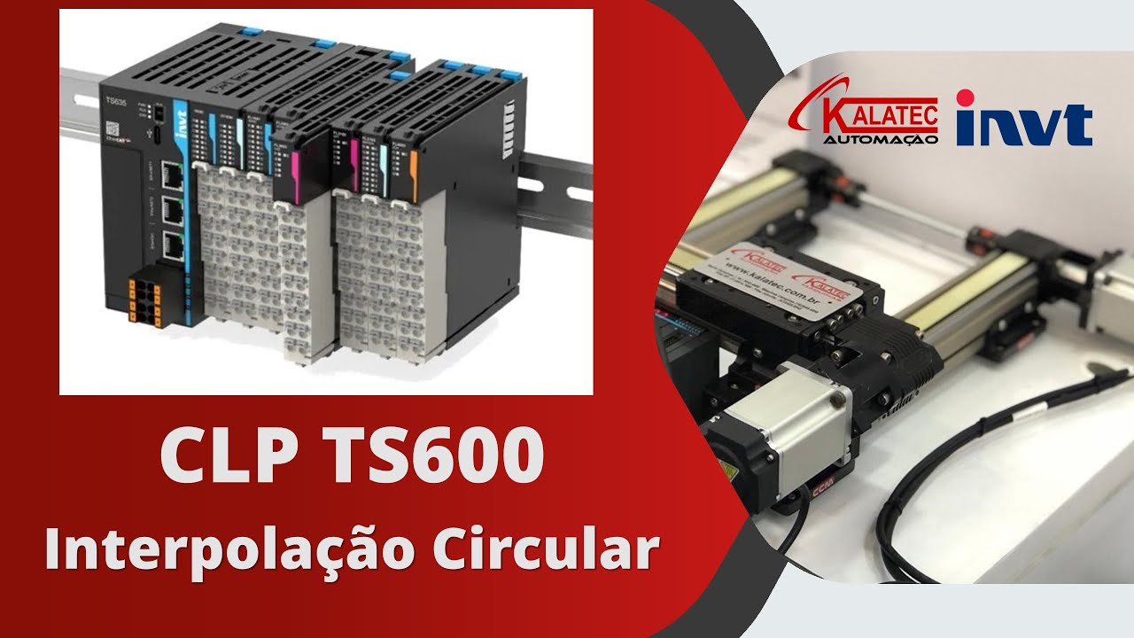 Como fazer Interpolação Circular no CLP?