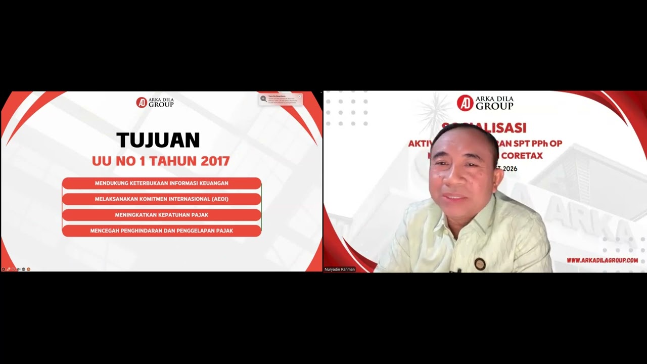 Webinar Online Arka Dila Group 