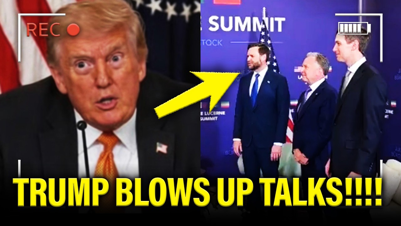 Trump INSTANTLY BLOWS UP Peace Talks IN SWITZERLAND!!