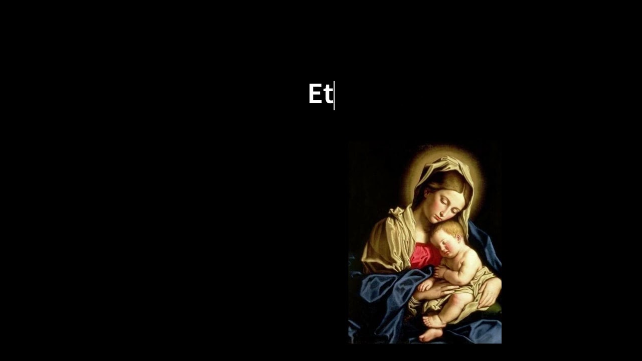 Sainte Vierge, Ma Mère