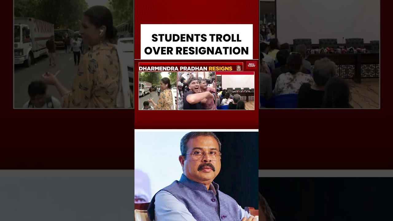 CJP Victory Over Pradhan: Students Troll Dharmendra Pradhan Over His Resignation #Shorts