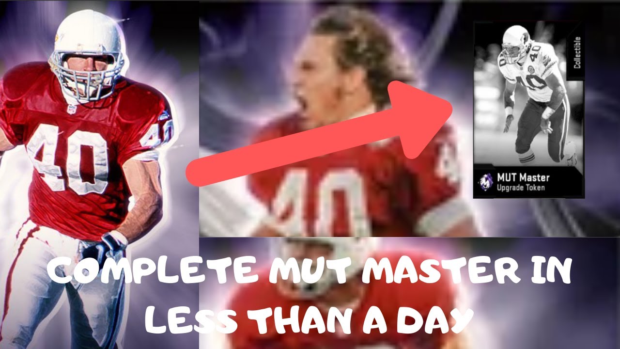 The Absolute Fastest Way To Complete Pat Tillman MUT Master!!!