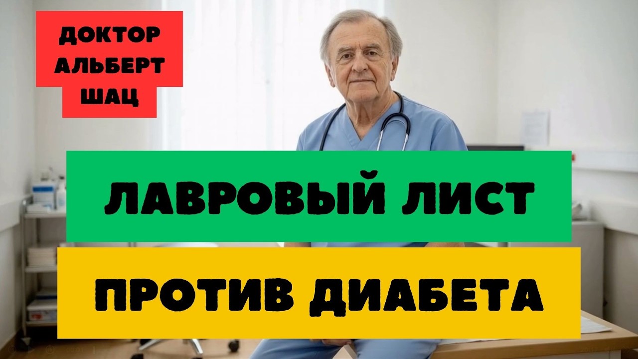 Лавровый лист ПРОТИВ ДИАБЕТА! Секрет индийских врачей и техника дыхания для печени. Альберт Шац