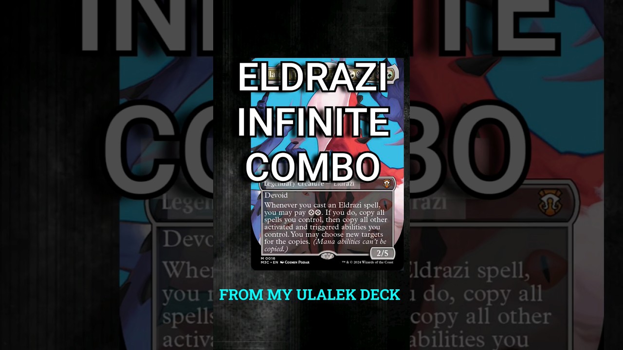 Infinite combo for your 5 color eldrazi deck