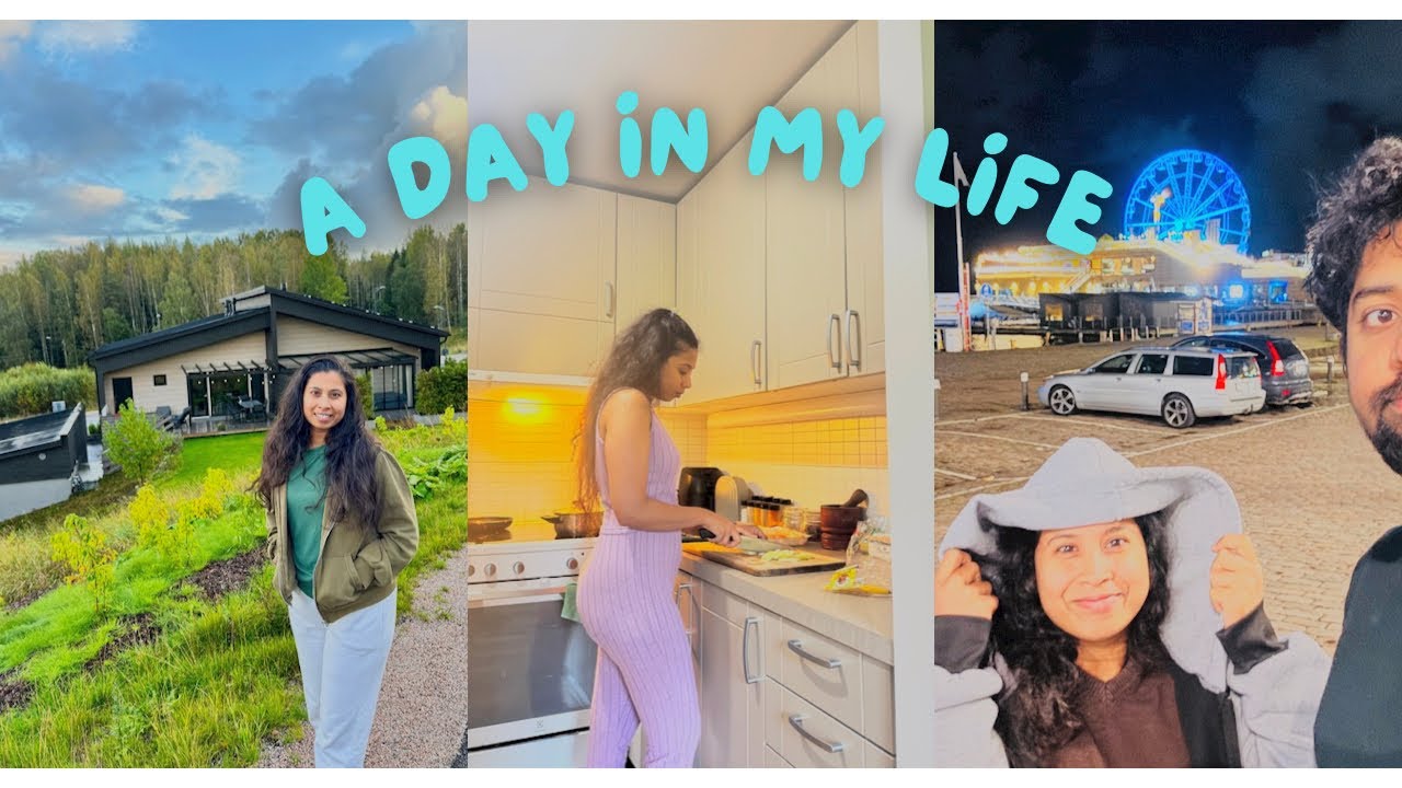 ෆින්ලන්තයේ තව දවසක් 💜🩷💚 | Life in Finland 🇫🇮 